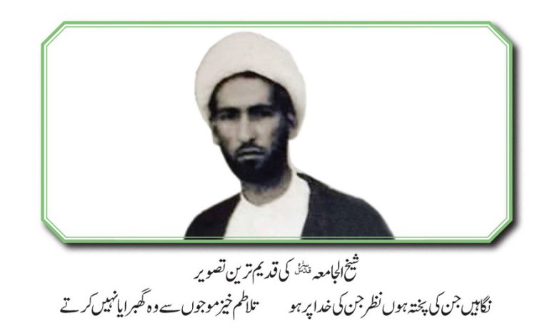 محسن ملت آیت اللہ شیخ محسن علی نجفی قدس سرہ الشریف